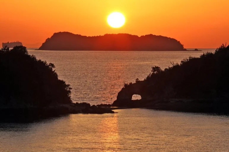 笠戸島「夕日岬」