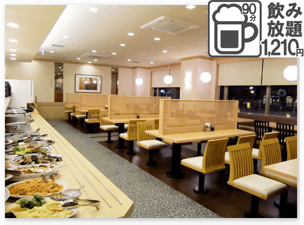 バイキングレストラン志高 熊本インター御領店